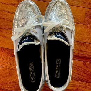 Sperry Top Sliders with Sequins